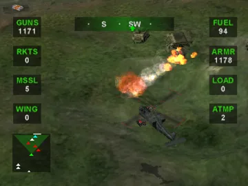 Nuclear Strike (US) screen shot game playing